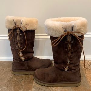 UGG Upside Suede Tall Boot size 7